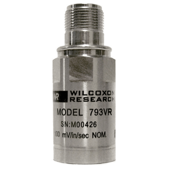 Wilcoxon Sensing Technologies Radiation Resistant Piezoelectric Velocity Transducer, Model 793VR
